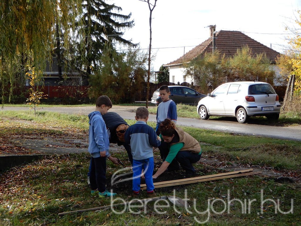 Közösségi faültetés Berettyóújfaluban 08